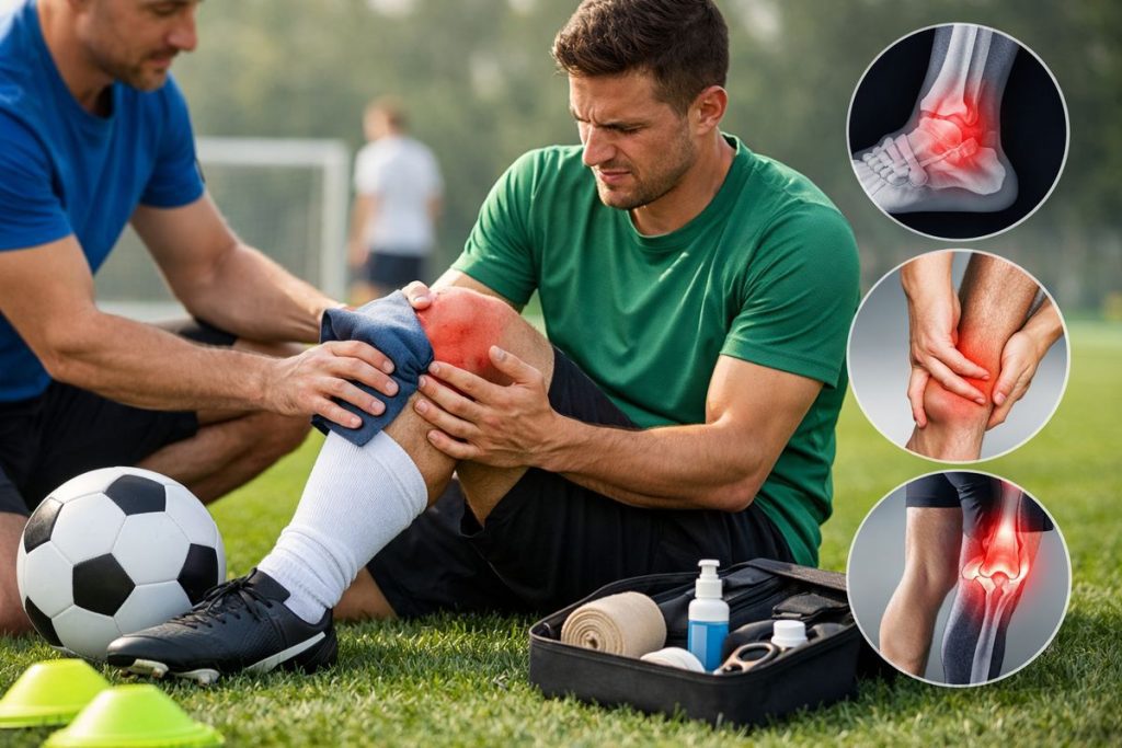 A leggyakoribb futballsérülések és a hatékony megelőzésük